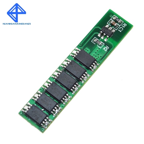 1S 15A li-ion BMS PCM battery protection board pcm for 18650 lithium ion li battery ► Photo 1/5