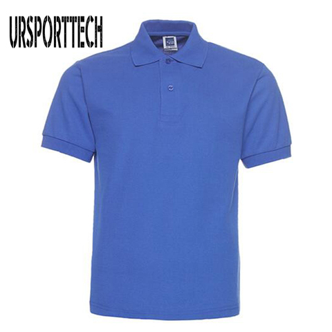 Brand Clothing Men Polo Shirts Mens Cotton Short Sleeve Polos Shirt Casual Solid Color Shirt Camisa Polo Top High Quality XS-3XL ► Photo 1/6