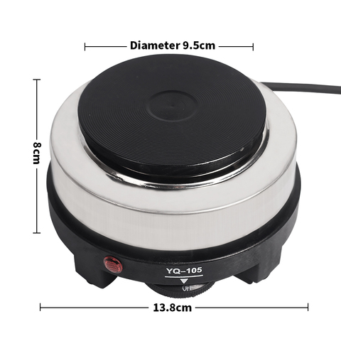 220V 500W Electric Mini Stove Hot Plate Multifunction Cooking