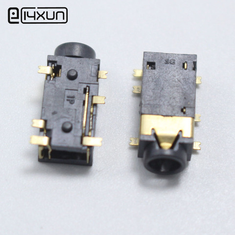 10PCS PJ-342 3.5mm Headphone jack PJ342 6Pin Audio Socket SMD 3+3 Pin Gold Plated Connector ► Photo 1/6