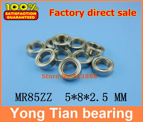 NBZH  sale price (1pcs) High quality ABEC-1 Z2  ball bearing (stainless steel 440C material) SMR85ZZ 5*8*2.5 mm ► Photo 1/1