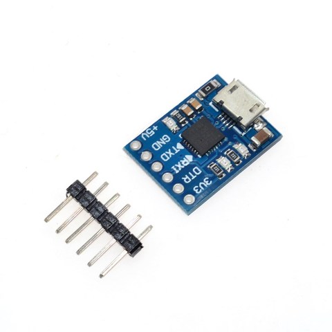 CJMCU CP2102 MICRO USB to UART TTL Module 6Pin Serial Converter UART STC Replace FT232 NEW for arduino ► Photo 1/6