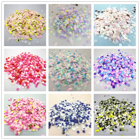 10gram 1cm Round Tissue Paper Confetti Circles Dots Filling Balloons Event Baby Shower Wedding Birthday Party Decoration ► Photo 1/6