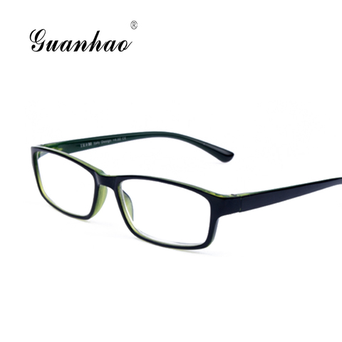 Guanhao Ultralight Unbreakable Unisex Plastic Reading Glasses Man Women TR90 Frame gafas Oculos Spectacles Hyperopia Glasses ► Photo 1/1