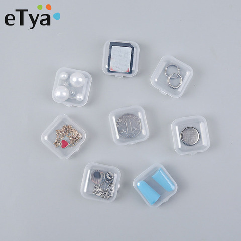 eTya 10pcs Portable Women's Mini Jewelry Box Organizer Case Travel Accessories Multifunction Jewelry Packaging Box Dropshipping ► Photo 1/6