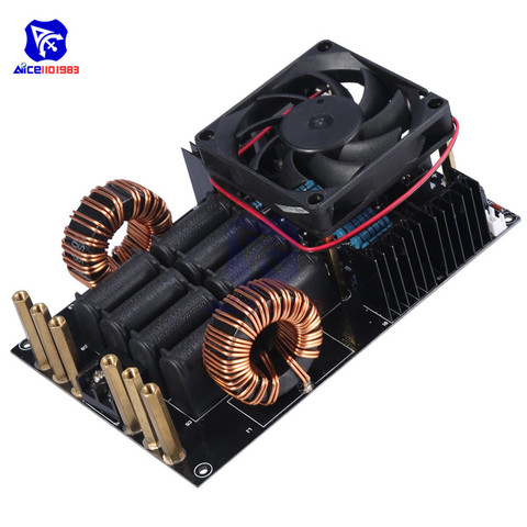 diymore DC 12-40V 50A 1000W 1KW ZVS Induction Heating Machine Board Module High Frequency 1000W High Voltage Generator ► Photo 1/6