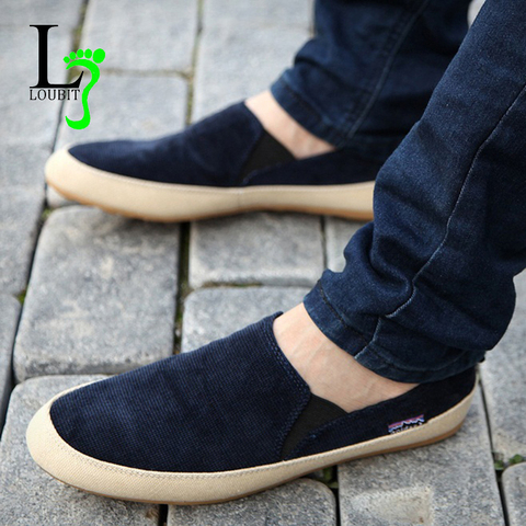 Men Sneakers 2022 Summer Loafers Breathable Canvas Shoes High Quality Casual Footwear Fashion Light Male Walking Shoes ► Photo 1/4
