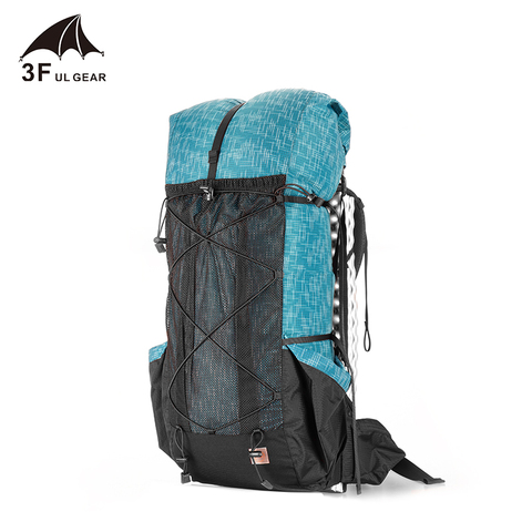 3F UL Gear Water-resistant Hiking Backpack Lightweight Camping Pack Travel Mountaineering Backpacking Trekking Rucksacks 40+16L ► Photo 1/6