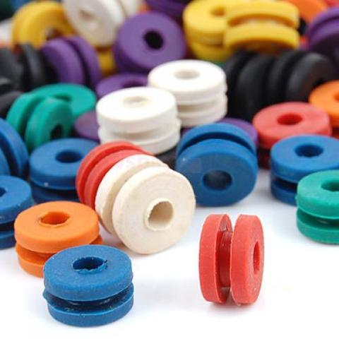 100Pcs Tattoo Rubber Grommets Assorted Color ► Photo 1/6