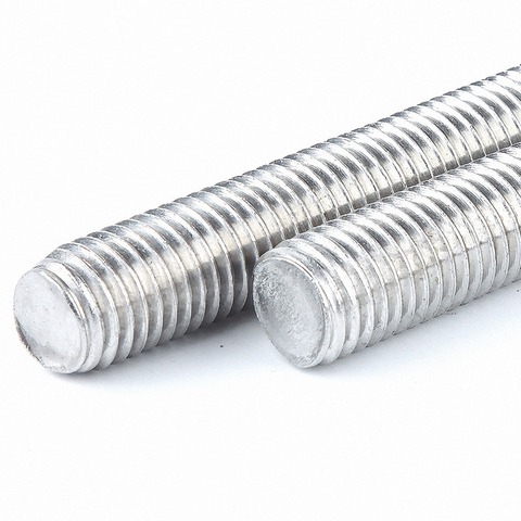 1Pcs 304 Stainless Steel Fully Threaded Rods Bar Studs screw rod wire screw rod M2 M2.5 M3 M4 M5 M6 M8 M10 M12 M14 M16 M18 M20 ► Photo 1/5