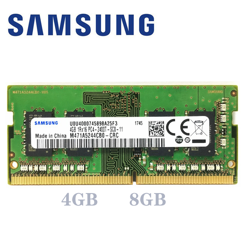 Samsung M471A5244CB0-CRC 4GB PC4-2400T-SC0-11 1Rx16 2400MHz PC4