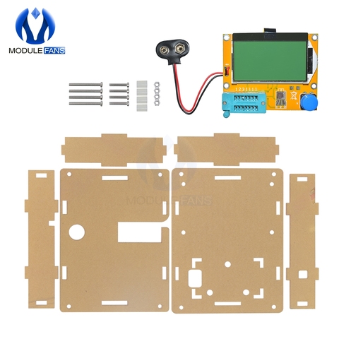 Clear Acrylic Case Shell Housing For LCR-T4 M328 Transistor Tester Capacitance ESR Mega328 Box DIY KIT ► Photo 1/6