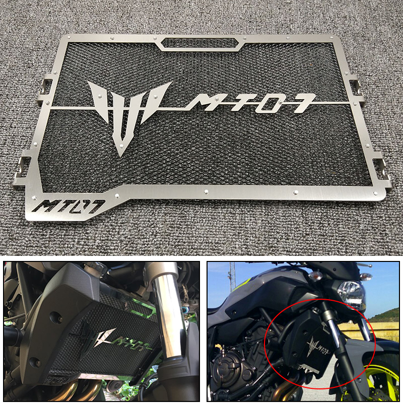 Yamaha MT07 2014-2018 Motorcycle Radiator Protective Cover Grill Guard Protector 