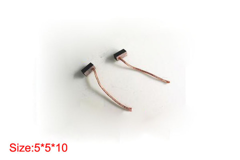 Car Vehicle Window Lifter Wiper Regulator Carbon Brush Copper Brushes (Size:5*5*10mm) ► Photo 1/1