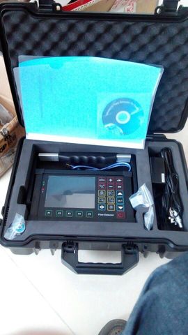 Promotion price  Portable NDT Digital Ultrasonic Flaw Detector 0~10000mm with straight probe and 60 and 70 degree Angle probe ► Photo 1/2