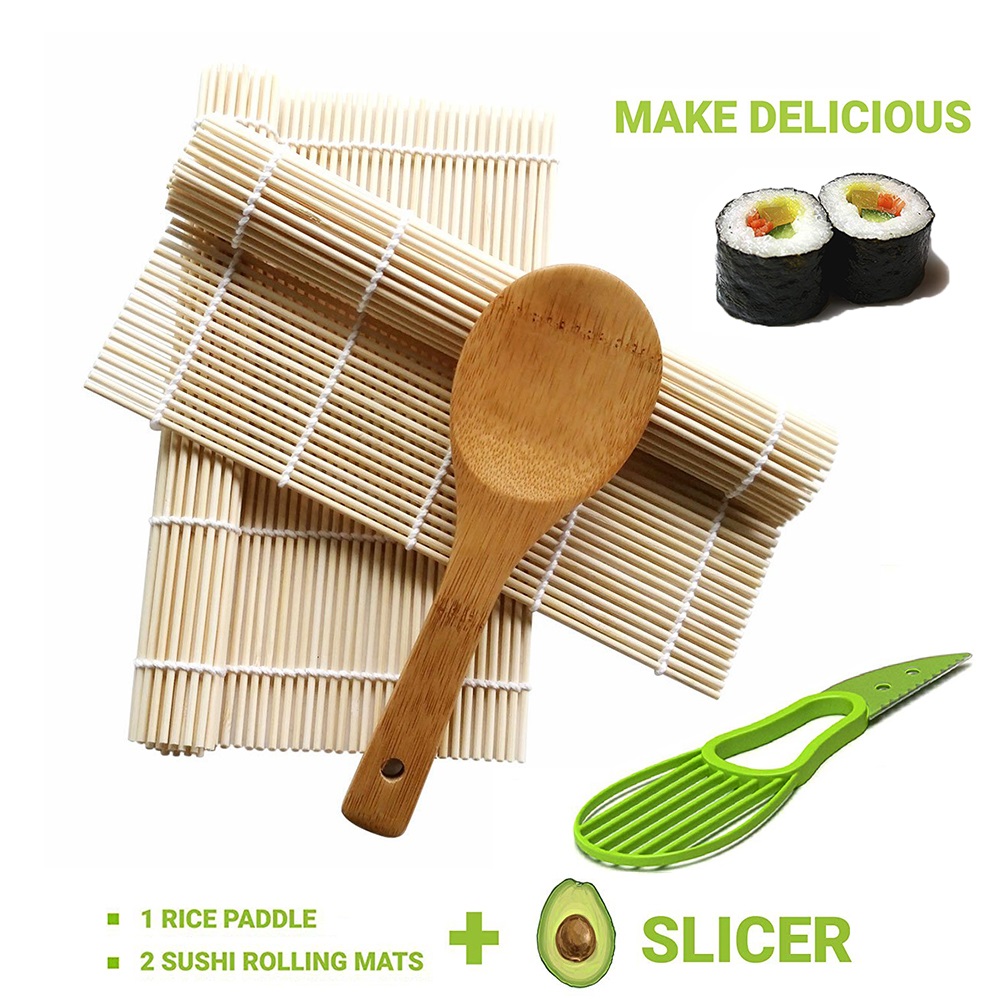 https://alitools.io/en/showcase/image?url=https%3A%2F%2Fae01.alicdn.com%2Fkf%2FHTB1raKiS3TqK1RjSZPhq6xfOFXad%2F2Pcs-Bamboo-Sushi-Mat-Sushi-Roller-Mat-With-1Pcs-Rice-Paddle-1Pcs-Avocado-Slicer-Cutter-DIY.jpg