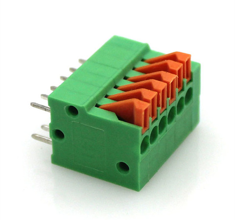 Free shipping 50PCS DG141V-2.54 KF141 Screwless press button type terminal blocks ► Photo 1/1