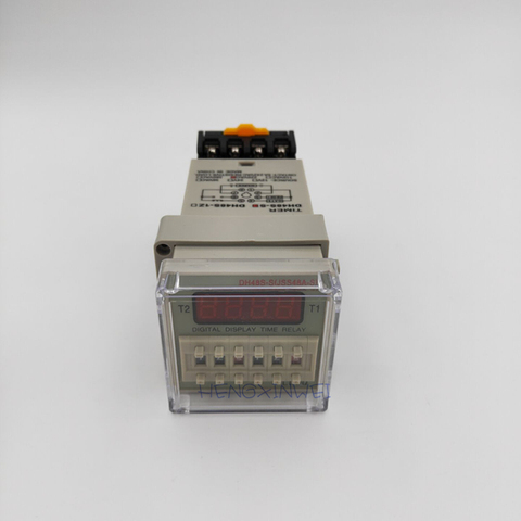 DH48S-s repeat cycle time relay / timer with socket (AC 220V 110V 380V 36V DC / AC 24V 12V alternative) ► Photo 1/3