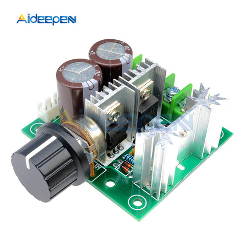 DC 12-40V 10A PWM DC Motor Speed Control Switch Controller Regulator Governor Speed Controller 24V 30V 13KHZ ► Photo 1/6