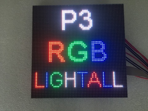 64x64 indoor RGB hd p3 indoor led module video wall high quality P2.5 P3 P4 P5 P6 P7.62 P8 P10 LED panel full color led display ► Photo 1/5