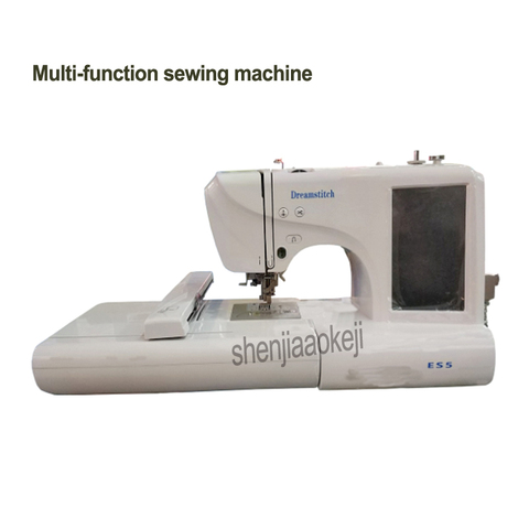 Household Sewing Machine Multi-function Sewing Embroidery Mechanical Small Computer Embroidery Machine 220V 45W 1PC ► Photo 1/6