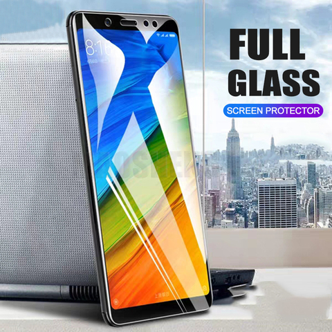 2Pcs/lot Full Tempered Glass For Xiaomi Redmi Note 5 7 Pro Screen Protector 9H Anti Blu-ray Toughened glass For Redmi Note 7 Pro ► Photo 1/6