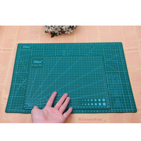 A3 A4 A5 PVC Cutting Mat Pad Patchwork Cut Pad A3 Patchwork Tools Manual DIY Tool Cutting Board Double-sided Self-healing ► Photo 1/6