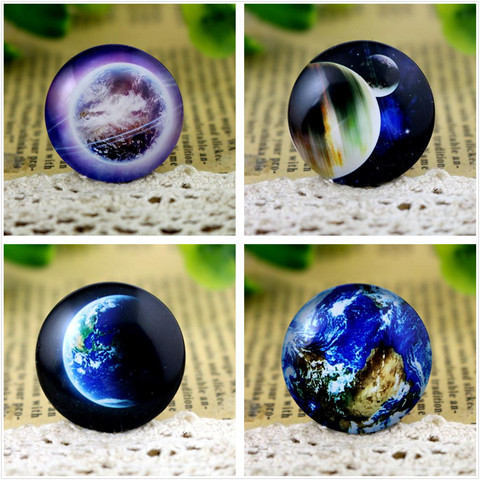 25mm 30mm New Fashion  5pcs/Lot Hot Sale Handmade Photo Glass Cabochons (Nebula Earth Series ) ► Photo 1/1