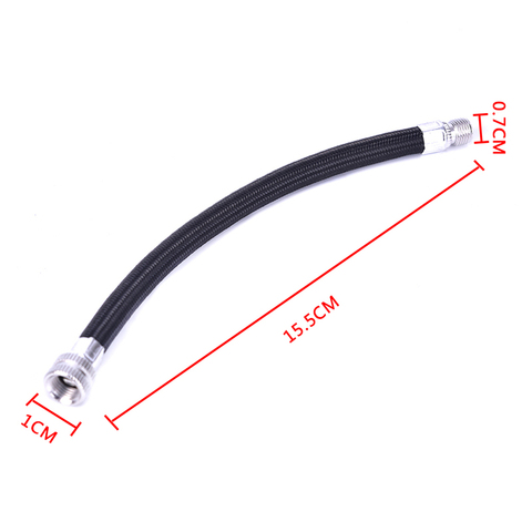2022 Hot Sale 1PC Portable Bike Pumping Service Parts Longer Rubber Bicycle Pump Extension Hose Tube Pipe Cord ► Photo 1/6