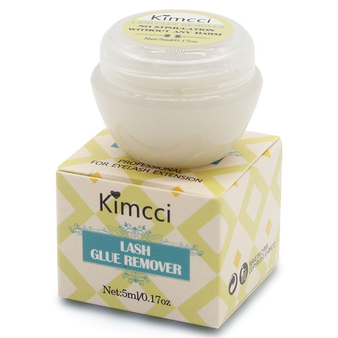 Kimcci Professional Safe Lash Glue Remover Eyelash Extensions Tool Cream 5ml High Quality Fragrancy Smell Glue Remover ► Photo 1/6