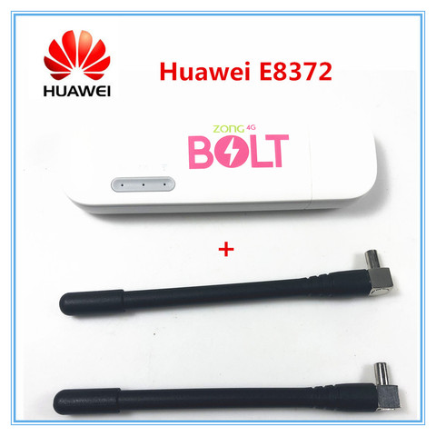 Unlocked Huawei E8372 E8372h-153 E8372h-608 antenna LTE USB Wingle LTE Universal 4G WiFi Modem dongle router car wifi PK E3372 ► Photo 1/6