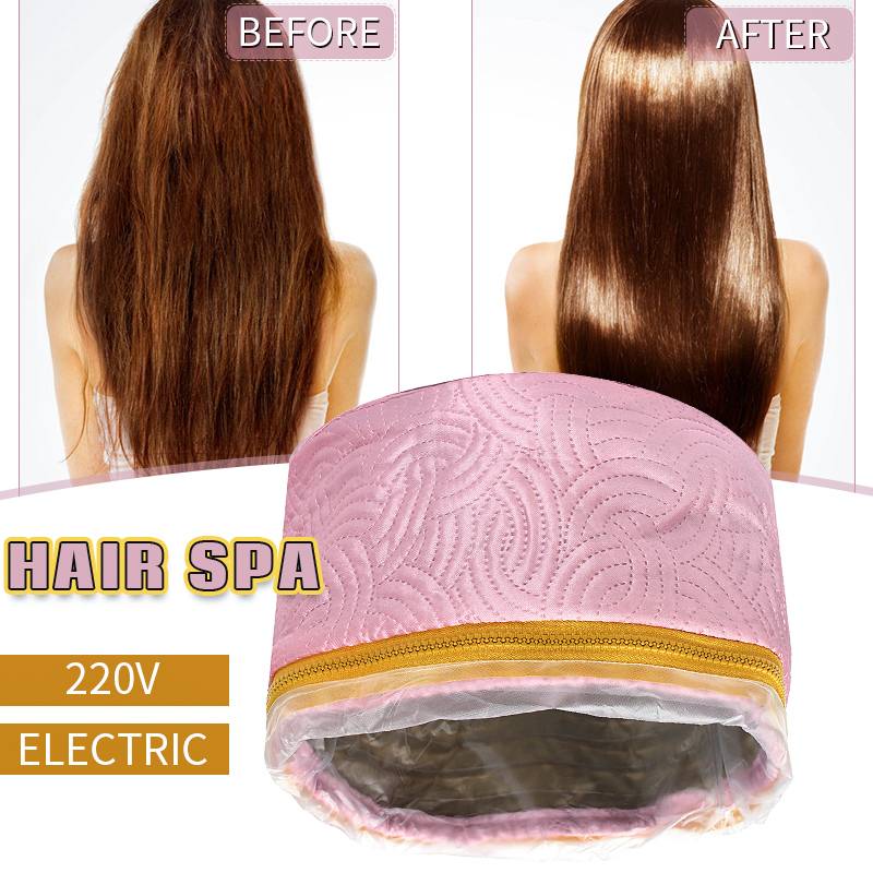 Hair Mask Baking Oil Cap Hair Dryers Heat Hat Safety Electric Hair Cap Hat Salon Spa Steamer Hair Thermal Treatment Nourishing ► Photo 1/6