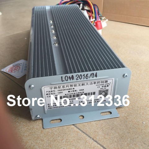 Fast Shipping 5000W 120V MAX 100A suit for DC brushless motor 2000W~3000W E-bike electric bicycle speed control ► Photo 1/6