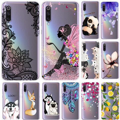 Cases For Xiaomi mi 9 SE 9T Phone Cover Soft Silicone Printing Back Case Cover For Xiaomi mi 9 Lite mi9 SE 9T Pro Phone Case ► Photo 1/6