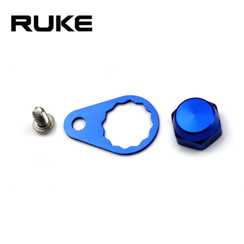 RUKE Crank Nut and Screw and Plate for fishing reel, Left Handle and Right hand Screw Cap for Daiwa ABU Reel ► Photo 1/6