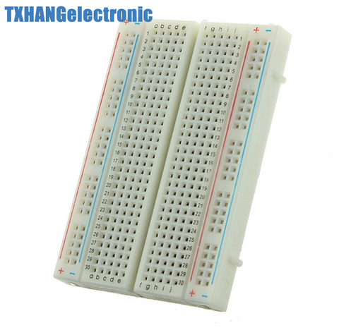 Mini Universal Solderless Breadboard 400 Contacts Tie-points Available AL ► Photo 1/3