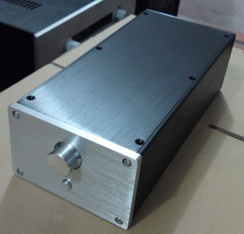 1409 All aluminum amplifier chassis/enclosure / AMP amplifier case/ Power supply chassis DIY PSU BOX ( 145*90*311mm) ► Photo 1/1