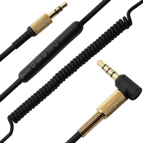 Replacement Audio Cable for Marshall Major II Monitor MID Headphones Cord with Mic & Volume Control Remote ► Photo 1/6