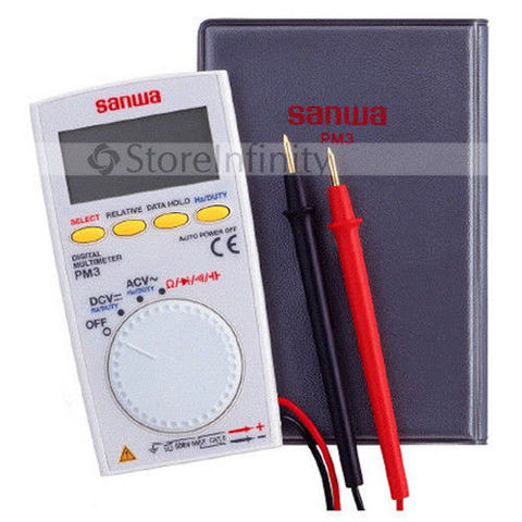 New SANWA PM3 Portable Mini Pocket Multimeter Digital Multimeter ► Photo 1/1