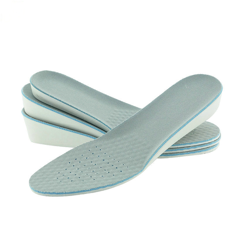 Men Women Height Increase Insoles Inserts Care Foot Pads Comfortable Breathable Sweat Absorption Sports Insole Taller Insole Pad ► Photo 1/6