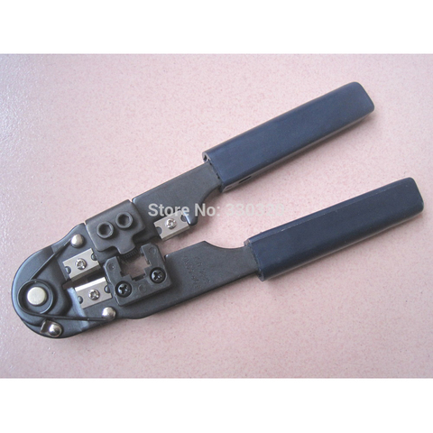LS-210N RJ45 Wire Cable Crimper Crimp Cut Strip PC Network Hand Tool Pliers,network cable crimping tool ► Photo 1/3