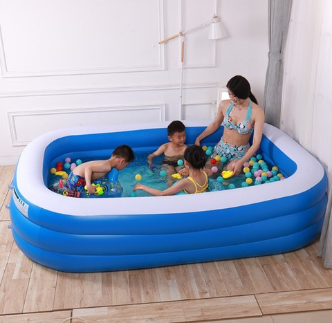 Inflatable Bathtub Portable Baby Swimming Pool Water Summer Fun Play Accessories