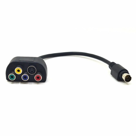 9-pin Video-In / Video-Out (VIVO) Male to RCA Component / Composite / S-Video Female Adapter ► Photo 1/1