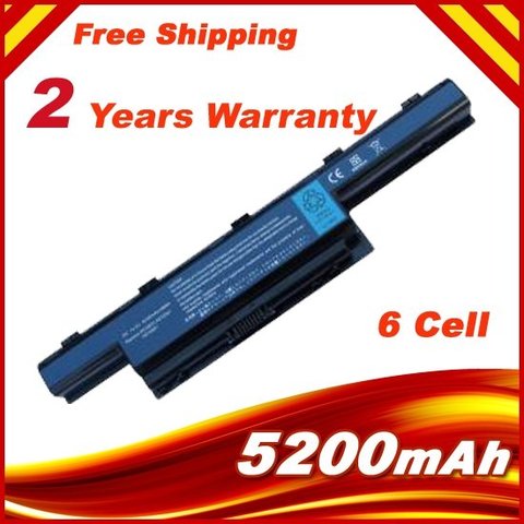 Laptop Battery for Acer Aspire 5336 5342 5349 5551 5560G 5733 5733Z  5741 5742 5742G 5742Z 5742ZG 5749 5750 5750G 5755 5755G ► Photo 1/5