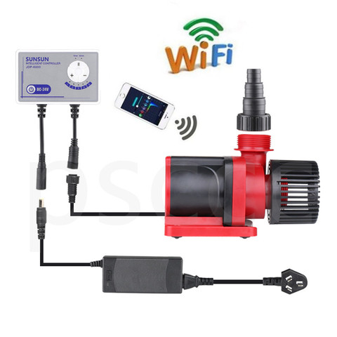 24V 3500L/h SUNSUN JDP-3500Q WiFi Controllable DC Water Pump for Aquarium Fish Tank Marine Reef K Pond Circulation Pump ► Photo 1/6