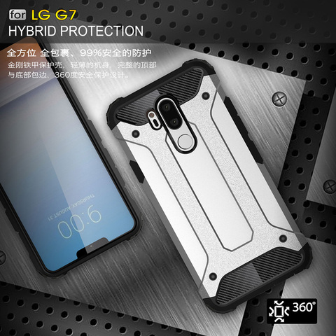 Shockproof Armor Coque Cover 6.1For Lg G7 Case For Lg G7 Thinq One Fit Phone Back Coque Cover Case ► Photo 1/6