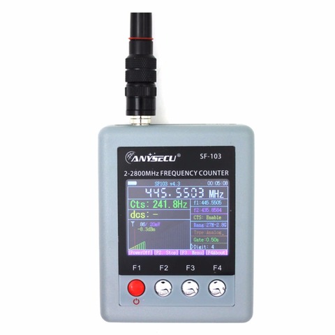 SF-103 2MHz-2800MHz Portable frequency counter SF103 DMR Digital Frequency Meter Wide Range frequency ► Photo 1/6