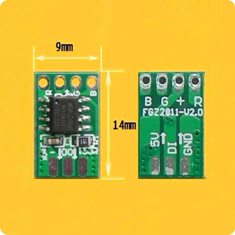 DC5V WS2811 addressable pixel PCBA;without LED ► Photo 1/1