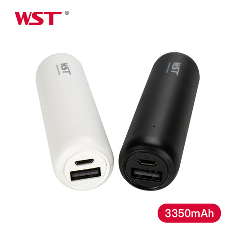 WST Original Mini Power Bank 3350mAh Portable External Battery Pack for Mobile Phone Battery Charger Small Pocket Size Travel ► Photo 1/6