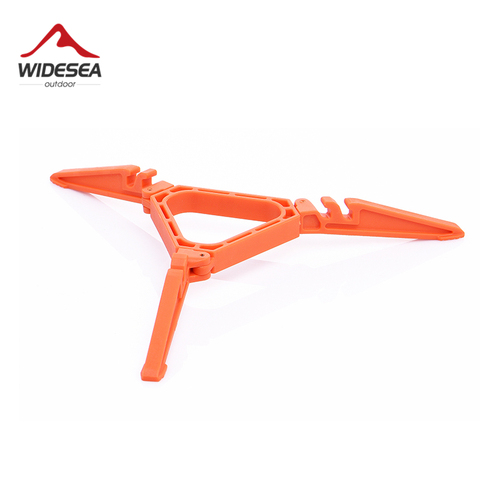 Widesea Gas Tank Bracket Gas Burner Outdoor stove Camping stove tools Bottle Shelf Stand Tripod Folding Canister Stand ► Photo 1/4